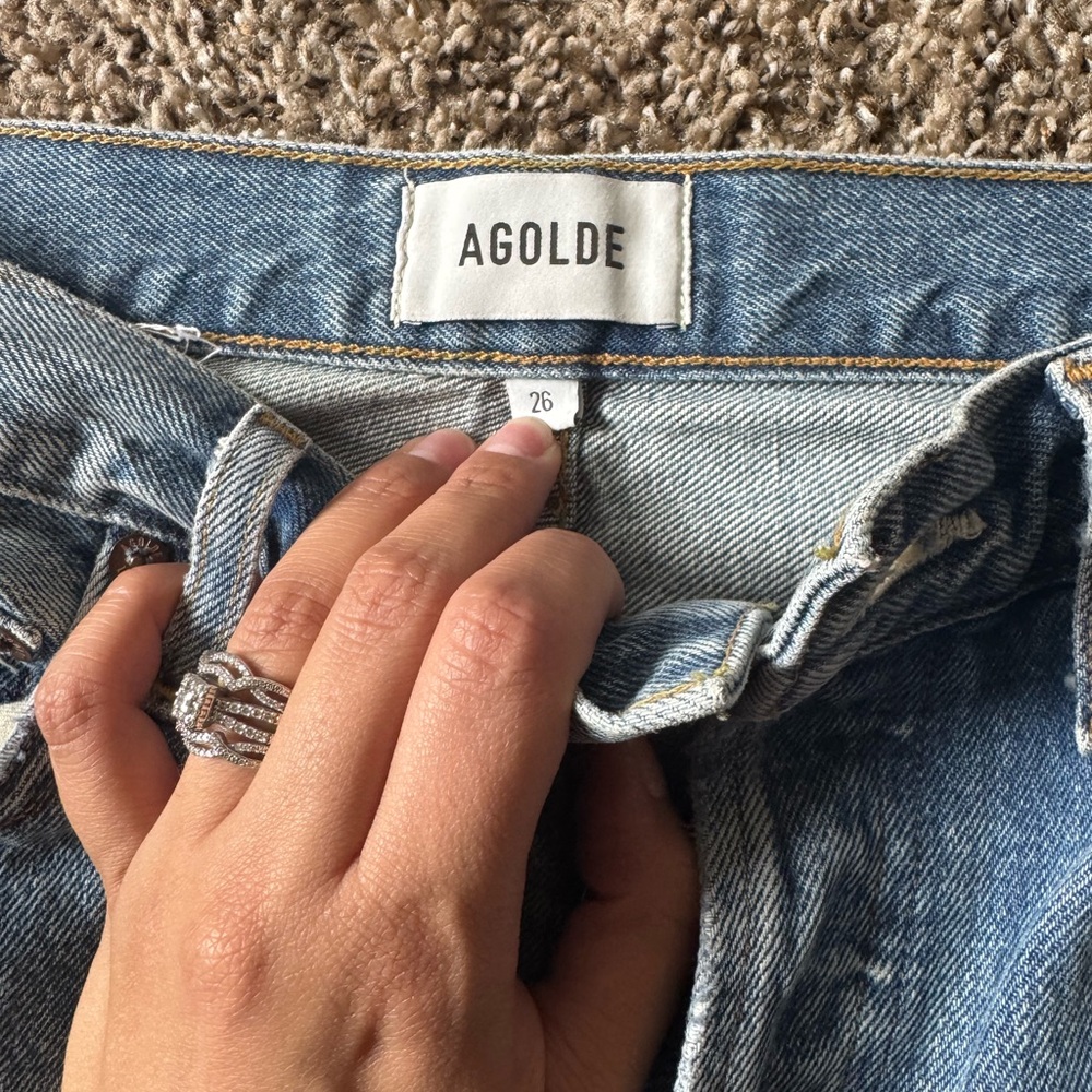 Agolde Classic Denim Jeans